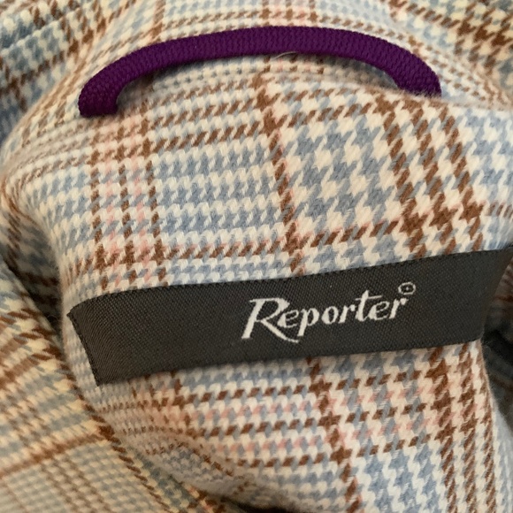 Men's long sleeves woven yarn dyed check long sleeves shirt - Picture 5 of 7